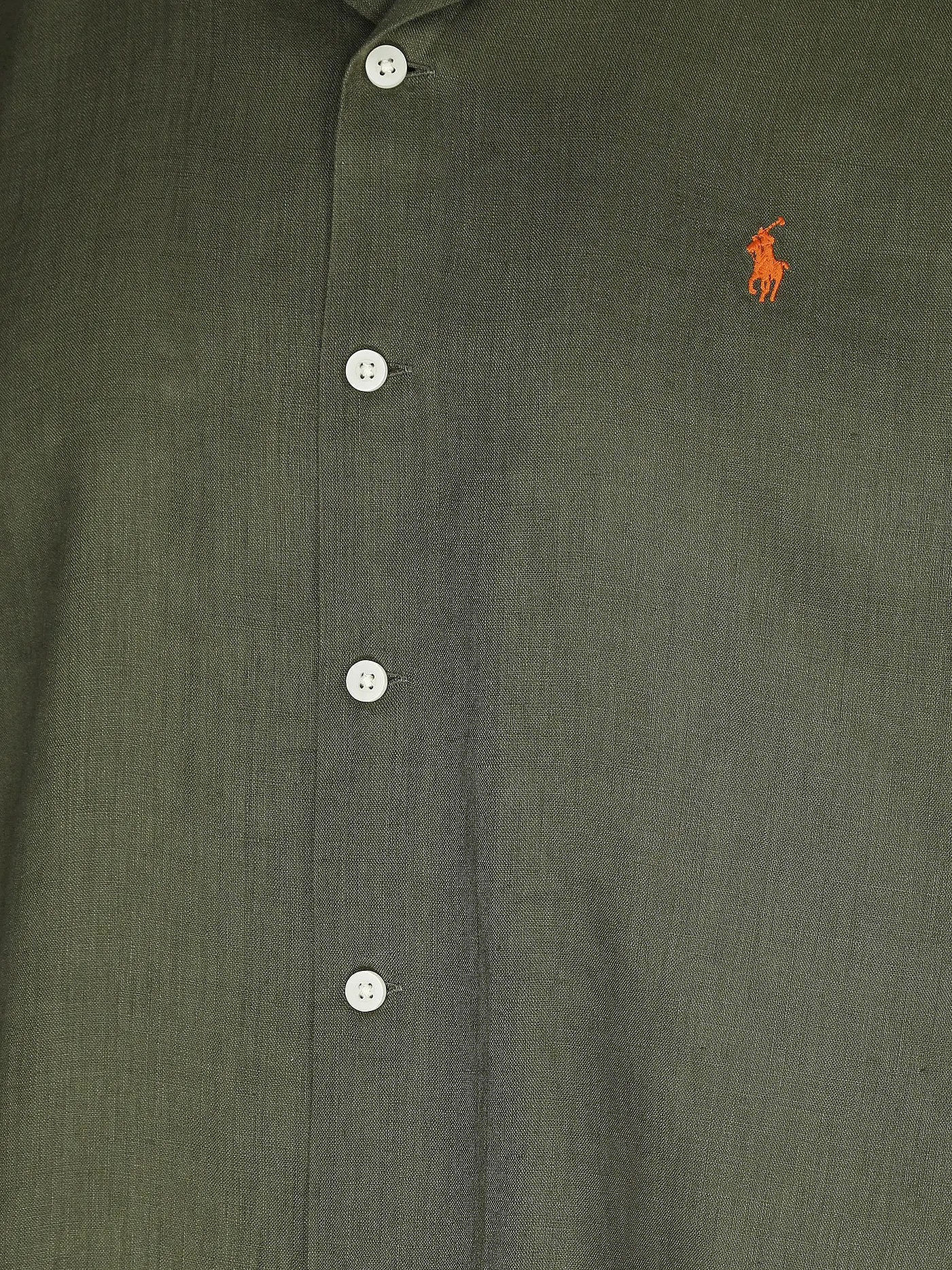 POLO RALPH LAUREN | Leinenhemd Classic Fit | olive